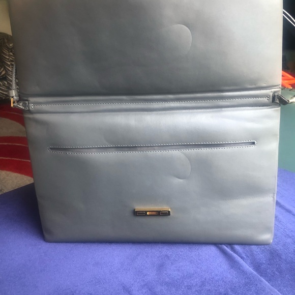 STELLA MCCARTNEY GRAY BECKETT FAUX NAPPA SHOULDER BAG - Picture 11 of 16